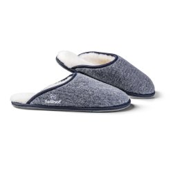 Slippers - model Trendy filt - i uld og lammeskind til damer og herrer