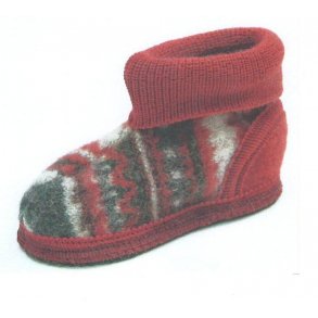 Wesenjak hjemmesko i uld - model INKA