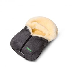 Krepose til babystol i lammeskind