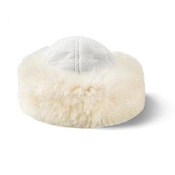 Luksus lammeskindshue - model Marina