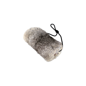 Muffedisse i kaninpels - gr hare