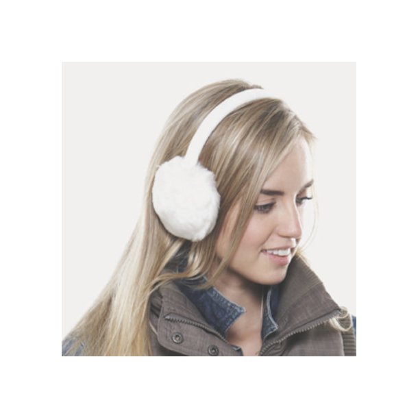 �revarmer med kunstpels - justerbar b�jle - flere farver
