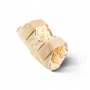 Knbeskytter i lammeskind