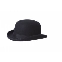 Bowlerhat til damer og herrer - fra White Collection