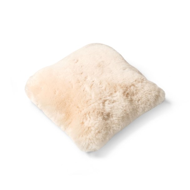 Varmepude med lammeskindsbetr�k