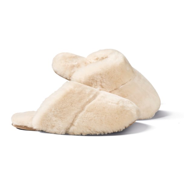 Luksus slippers i alpaka - model Lima