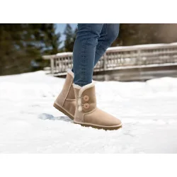 Vinterstvle til damer, foret med lammeskind - model Allegra