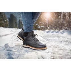 Vinterstvle til herrer, foret med lammeskind - model Enzo