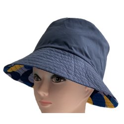 Sol- og regnhat - vendbar