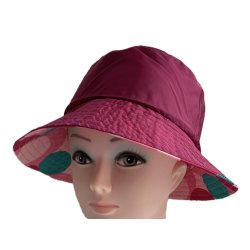 Sol- og regnhat - vendbar