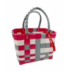 Taske af genbrugsplast fra Witzgall - ideel til indk�b, skovtur, badet�j m.m.