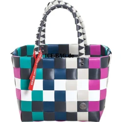 Taske af genbrugsplast fra Witzgall - ideel til indk�b, skovtur, badet�j m.m.