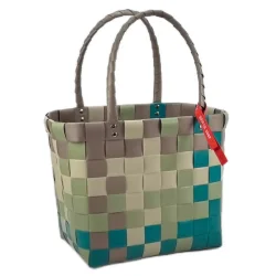 Taske af genbrugsplast fra Witzgall - ideel til indk�b, skovtur, badet�j m.m.