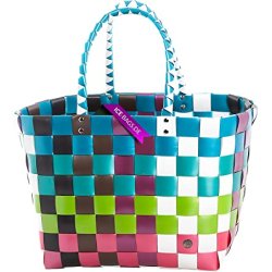 Taske af genbrugsplast fra Witzgall - ideel til indkb, skovtur, badetj m.m.