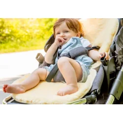 Behageligt lammeskind til barnevogn og klapvogn