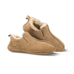 Hjemmesko med Alpaka pels - model Aladdin