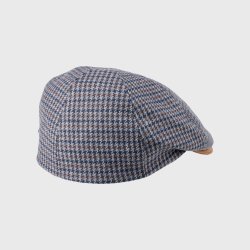 MJM herrekasket - model Broker 32 Mix Blue