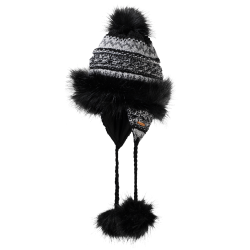 Strikhue til damer og mnd - med revarmere