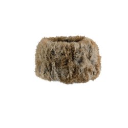 MJM pandebnd i kaninpels - flere farver