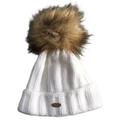 Strikhue til b�rn med pompon