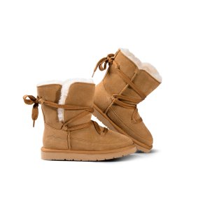 Vinterstvle til damer, foret med lammeskind - model Calenta