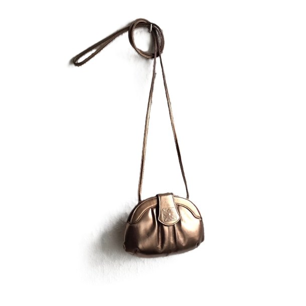 Handy kobberfarvet taske fra Green House