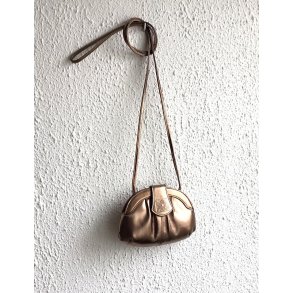 Handy kobberfarvet taske fra Green House