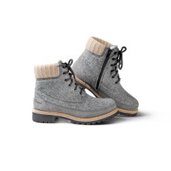 Vinterstvle til damer, foret med lammeskind - model Timba Filt